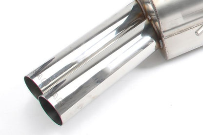 Dinan Free Flow Axle-Back Exhaust - 1992-1999 BMW 3-Series Stainless Steel - Polished Tips - E36
