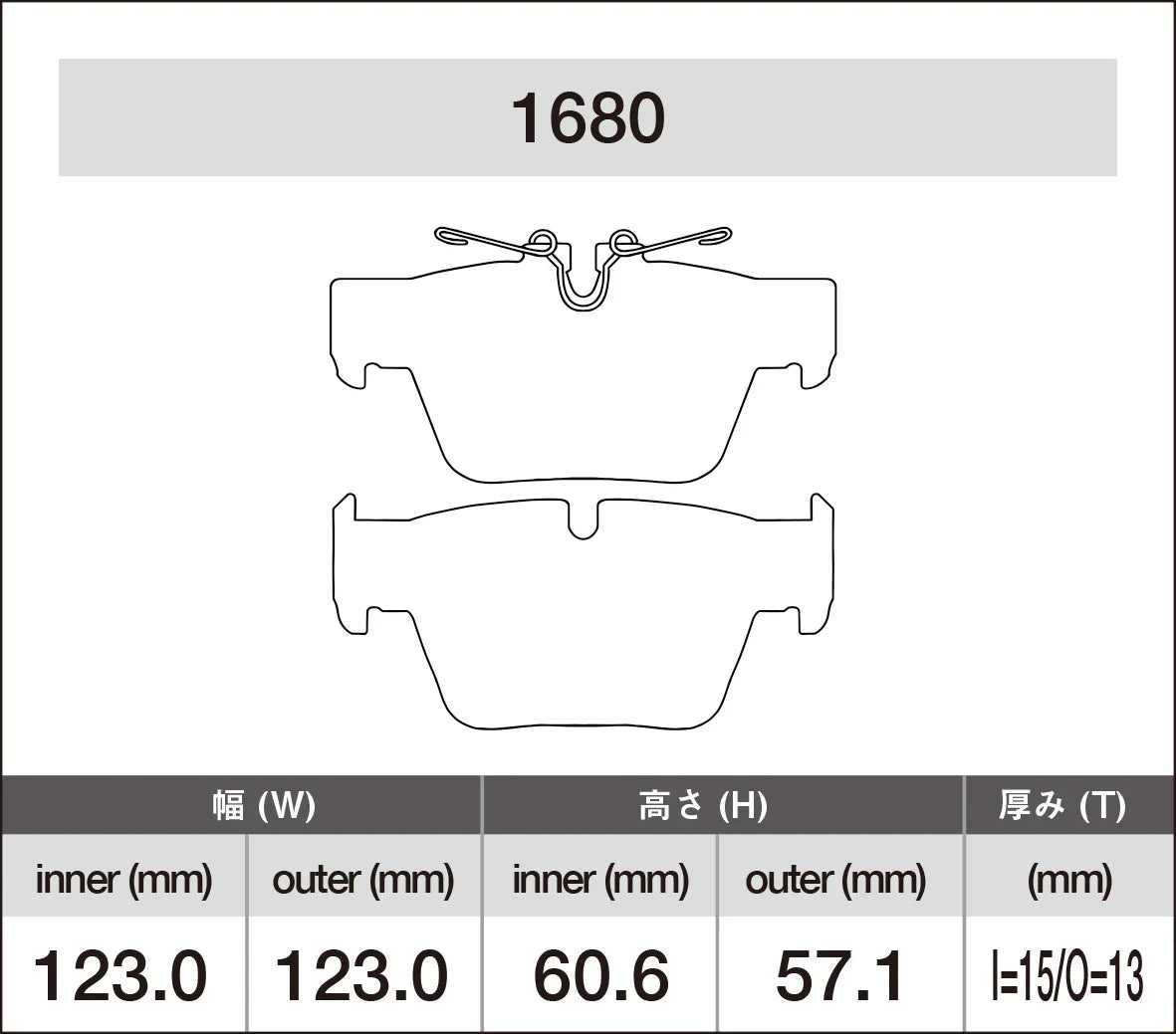 iSWEEP Brake Pads | Rear • F54/F60 JCW LCI