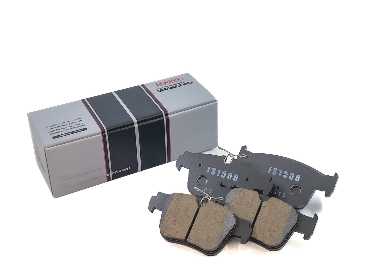 iSWEEP Brake Pads | Rear • MQBe S3/RS 3 8Y, Golf GTI/R Mk8 – HS Tuning