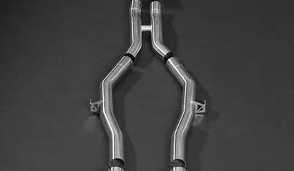 BMW M3/M4 (G8X) - Valved Exhaust, 200cell OPF, MidSilencer Spare + Wicrom Tips (OE Actuators)