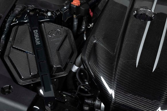 Dinan Cold Air Intake - 2020-2025 Toyota GR Supra 3.0 & 2020-2025 BMW Z4 M40i Semi-Open - Carbon Fiber - A90/A91/G29