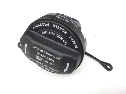 1C0-201-550-Q Genuine VW/Audi fuel filler cap with retaining tether, part identification, original product photo 1