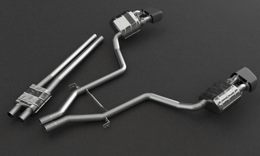 Porsche 970 Panamera Turbo/S - Valved Exhaust + MidPipes