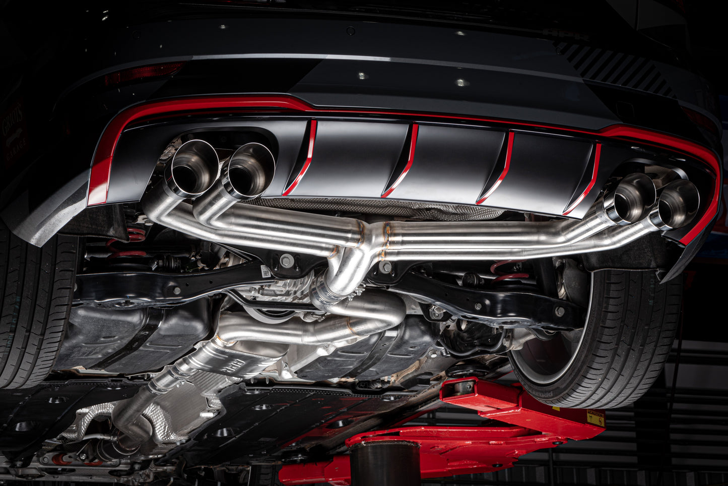 APR Catback Exhaust System (Valveless) - S3 Sedan (8V)