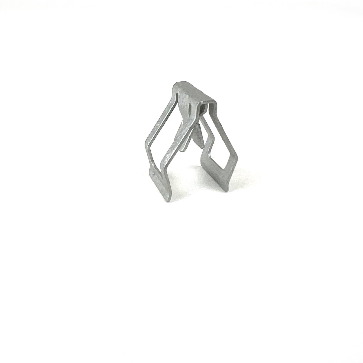 1J0-858-137-B Genuine VW/Audi trim retaining clip, formed metal clip and engagement features, original product photo