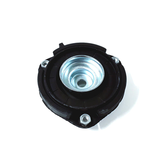 1K0-412-331-B Genuine VW/Audi front upper rubber and metal strut mount, part identification, original product photo 1