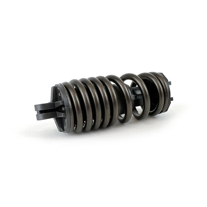 Genuine VW/Audi 1K0-721-403 clutch pedal over-center spring showing coil and molded end supports; repeated source photo 3