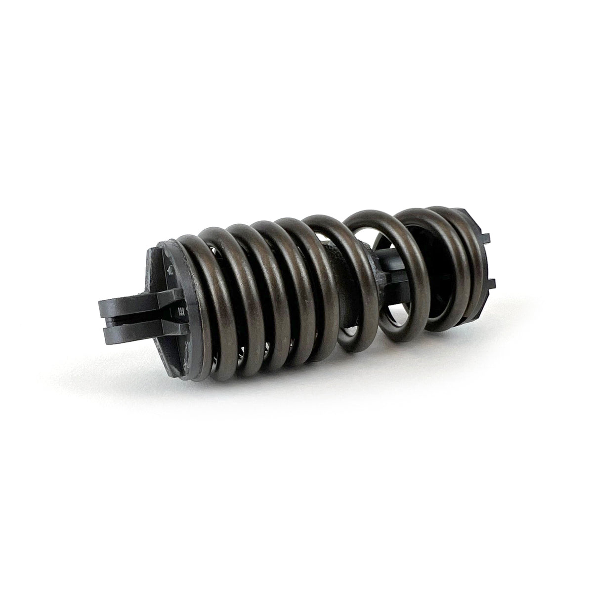 Genuine VW/Audi 1K0-721-403 clutch pedal over-center spring showing coil and molded end supports; repeated source photo 7
