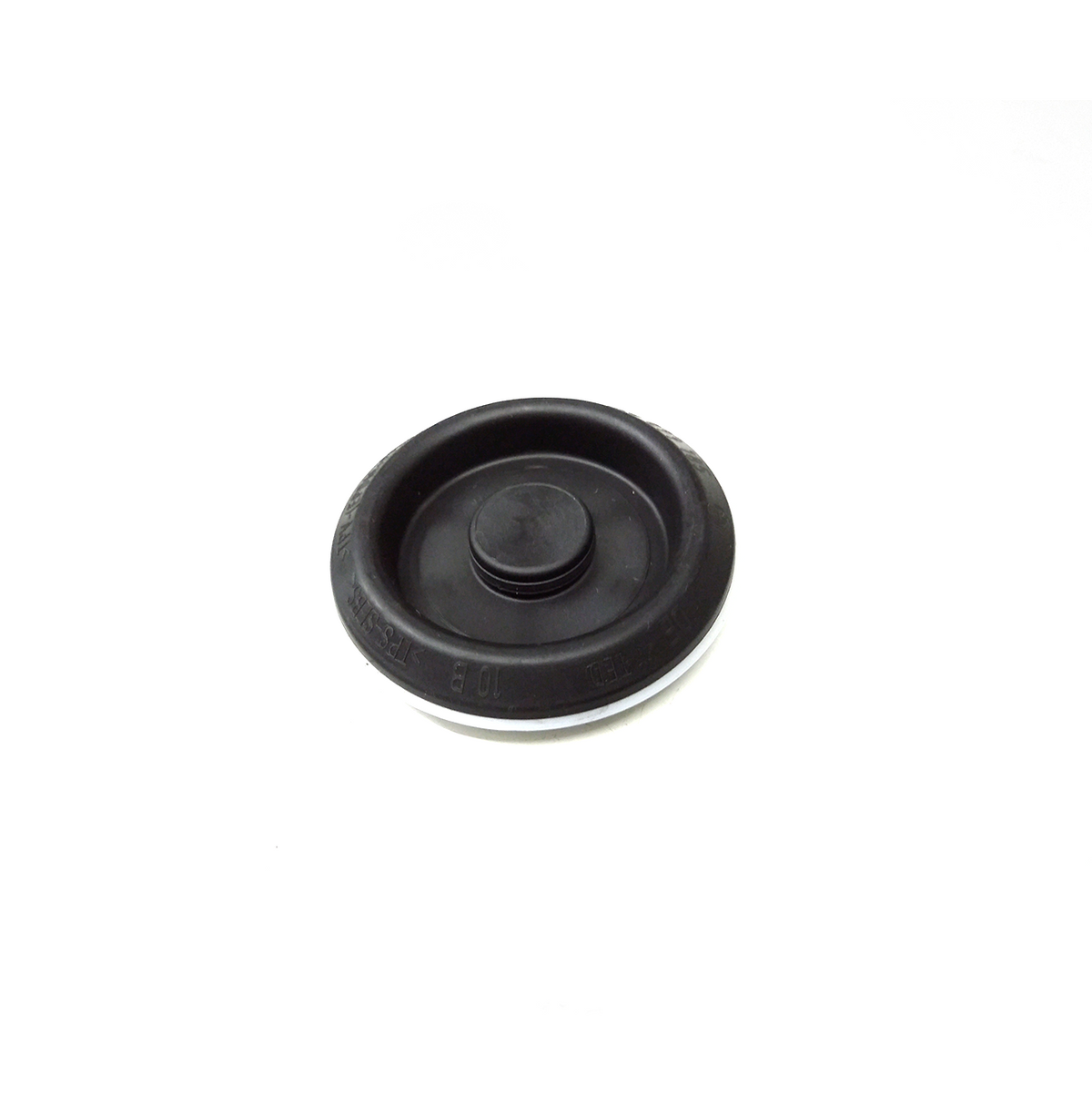 1K0-899-185 Genuine VW/Audi round body sealing plug, part identification, original product photo 1