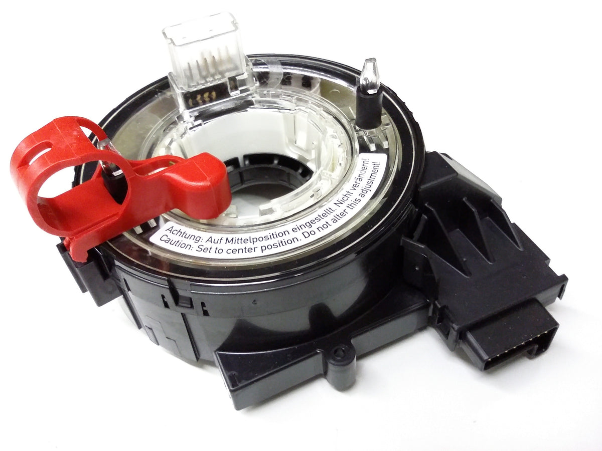 1K0-959-653-C Genuine VW/Audi Steering Wheel Clock Spring, original connector and housing photograph, repeated original gallery photo 7