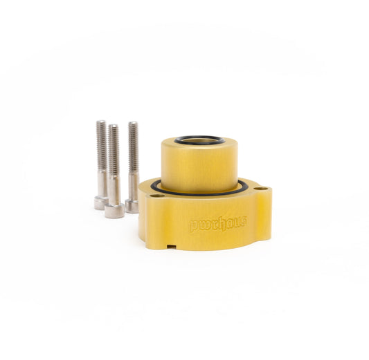 Pwrhaus FSI EA113 & TSI EA888 2.0T Diverter Valve Spacer - Gold Edition