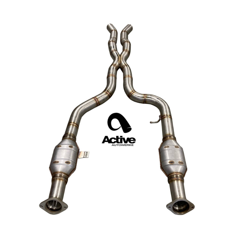 Active Autowerke G80/G82 M3/M4 Signature mid-pipe with X-Pipe