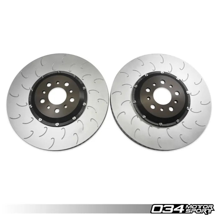 2-Piece Floating Front Brake Rotor Upgrade Kit for F8X BMW M2 Competition/CS, M3/M4 C/CS, & M4 GTS (2NH/2NK Caliper)