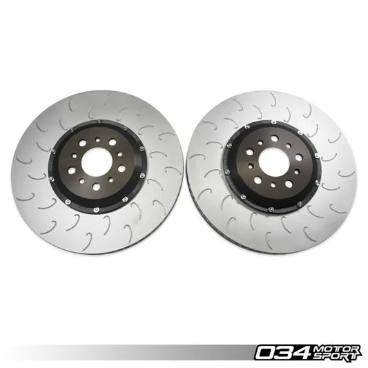 2-Piece Floating Front Brake Rotor Upgrade Kit for F8X BMW M2 Competition/CS, M3/M4 C/CS, & M4 GTS (2NH/2NK Caliper)