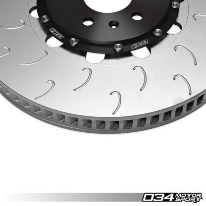 2-Piece Floating Front Brake Rotor Upgrade Kit for Audi B8/8.5 SQ5 / A8/S8 D4