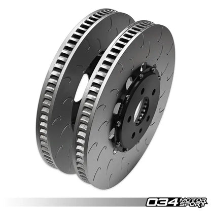 2-Piece Floating Front Brake Rotor Upgrade Kit for Audi B8/8.5 SQ5 / A8/S8 D4
