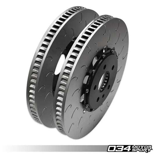 2-Piece Floating Front Brake Rotor Upgrade Kit for Audi B8/8.5 SQ5 / A8/S8 D4