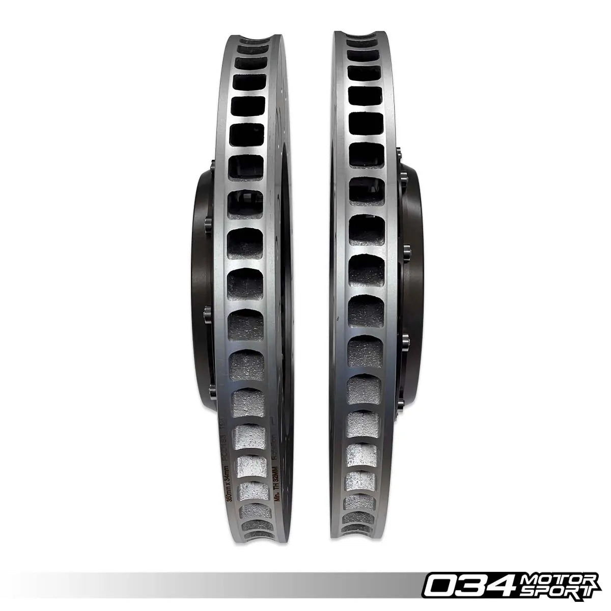 2-Piece Floating Rear Brake Rotor Upgrade Kit for Audi B9/B9.5 S4/S5/SQ5