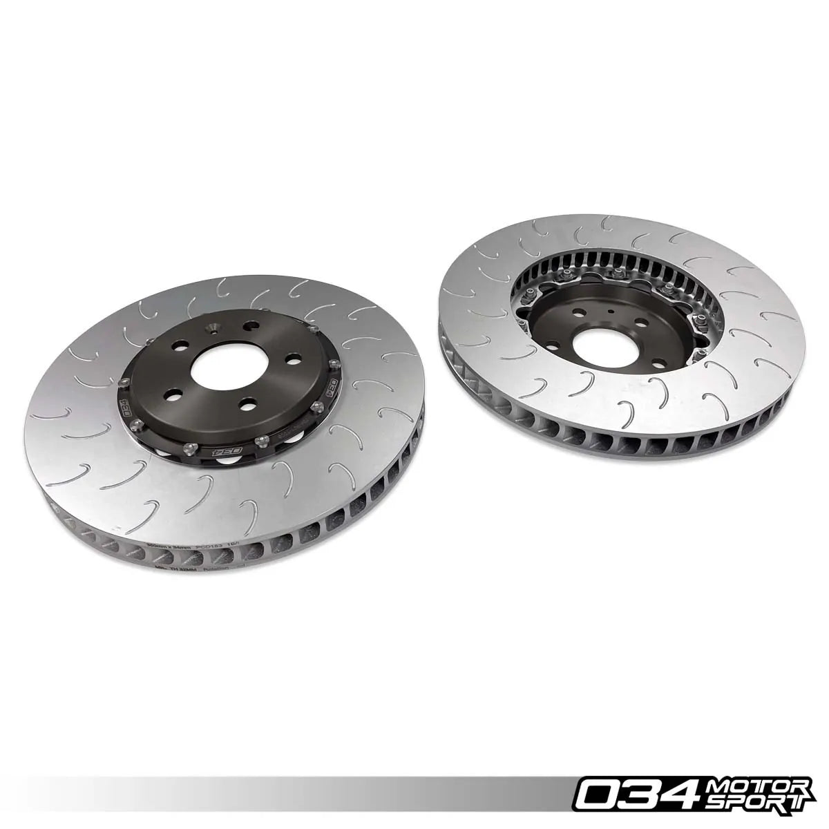 2-Piece Floating Rear Brake Rotor Upgrade Kit for Audi B9/B9.5 S4/S5/SQ5