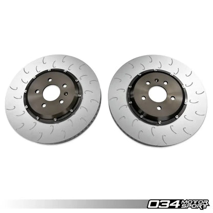 2-Piece Floating Front Brake Rotor Upgrade Kit for Audi B9/B9.5 RS5 & 4M/4M.5 Q7/Q8