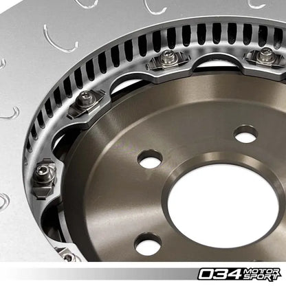2-Piece Floating Front Brake Rotor Upgrade Kit for Audi B9/B9.5 RS5 & 4M/4M.5 Q7/Q8