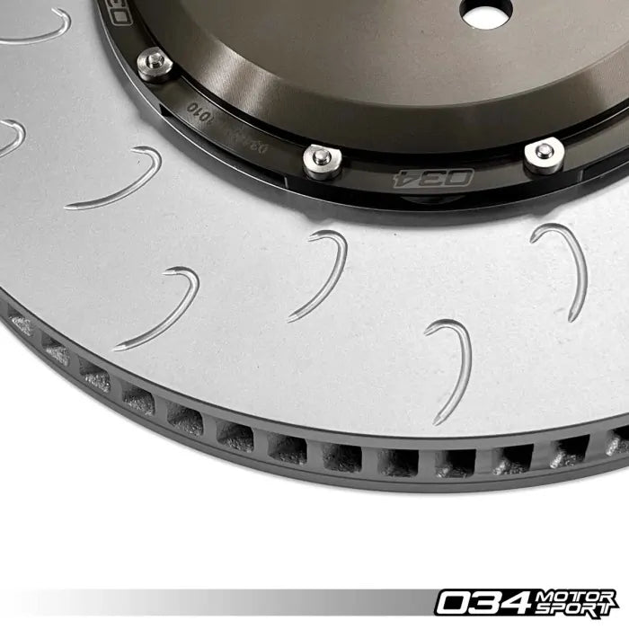 2-Piece Floating Front Brake Rotor Upgrade Kit for Audi B9/B9.5 RS5 & 4M/4M.5 Q7/Q8