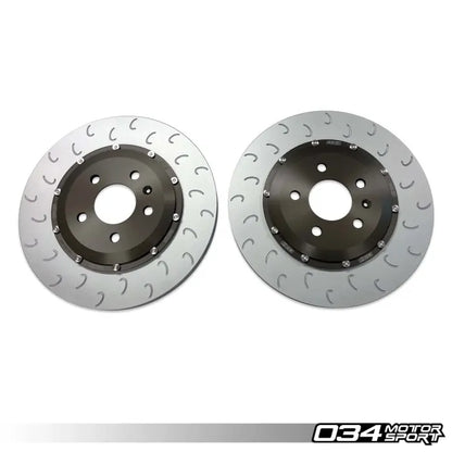 2-Piece Floating Rear Brake Rotor Upgrade Kit for Audi B8/B8.5 S4/S5 & Q5/SQ5