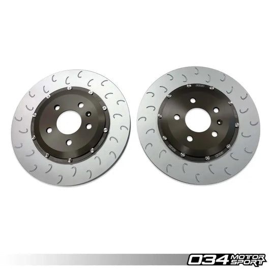 2-Piece Floating Rear Brake Rotor Upgrade Kit for Audi B8/B8.5 S4/S5 & Q5/SQ5