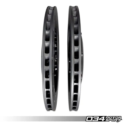 2-Piece Floating Rear Brake Rotor Upgrade Kit for Audi B8/B8.5 S4/S5 & Q5/SQ5