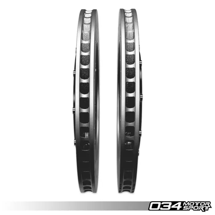 2-Piece Floating Rear Brake Rotor Upgrade Kit for Audi C8 S6/S7, D5 A8/S8, & 4M/4M.5 Q7/SQ7/Q8/SQ8