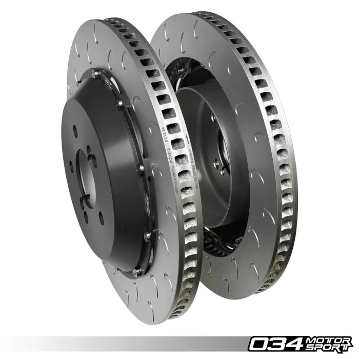 2-Piece Floating Rear Brake Rotor Upgrade Kit for F8X BMW M2 Competition/CS, M3/M4 C/CS, & M4 GTS (2NH/2NK Caliper)