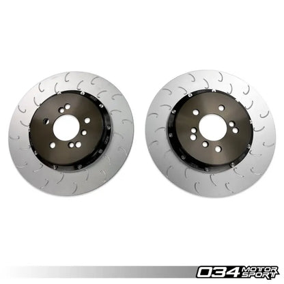 2-Piece Floating Rear Brake Rotor Upgrade Kit for F8x M2/M3/M4