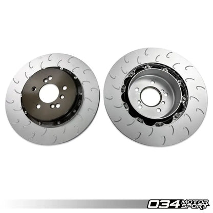 2-Piece Floating Rear Brake Rotor Upgrade Kit for F8x M2/M3/M4