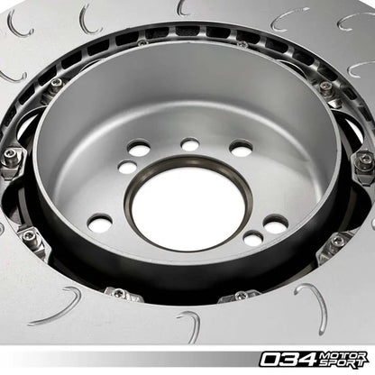 2-Piece Floating Rear Brake Rotor Upgrade Kit for F8x M2/M3/M4