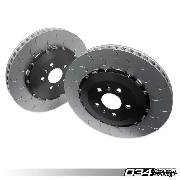 2-Piece Floating Rear Brake Rotor Upgrade Kit, Gen 1 & Gen 1.5 Audi R8 (4.2 V8 & 5.2 V10)