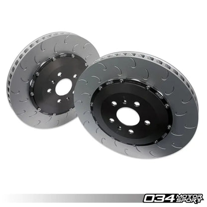 2-Piece Floating Rear Brake Rotor Upgrade Kit, Gen 1 & Gen 1.5 Audi R8 (4.2 V8 & 5.2 V10)
