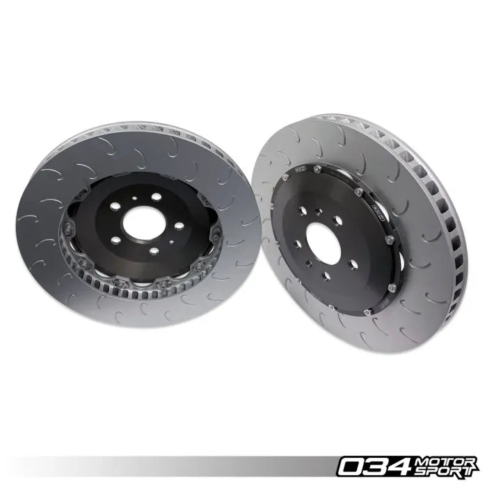 2-Piece Floating Rear Brake Rotor Upgrade Kit, Gen 1 & Gen 1.5 Audi R8 (4.2 V8 & 5.2 V10)