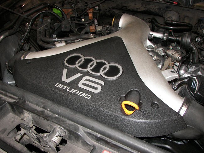 Throttle Body Intake Boot, B5 Audi S4 & C5 Audi A6/Allroad 2.7T, Silicone - Red