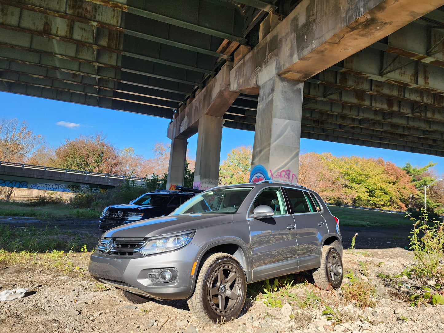 B2BFAB VW Tiguan Mk1 Camber Correcting Lift Kit