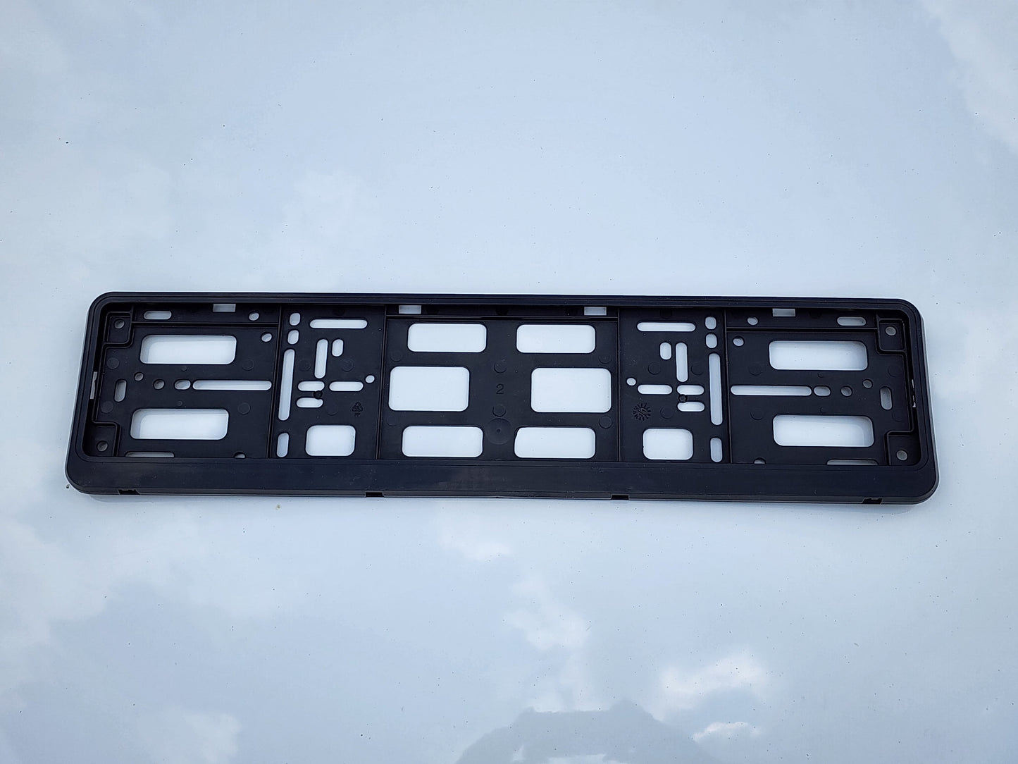 European License Plate Frame