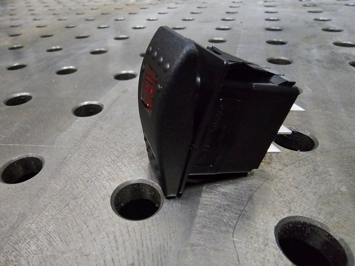B2BFAB LED 3-Position (ON-OFF-ON) SPDT Rocker Switch