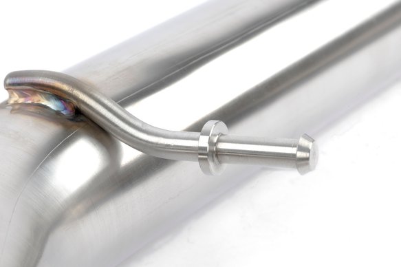 Dinan Valved Axle-Back Exhaust - 2022-2025 BMW M240i Stainless Steel - Black Tips - G42
