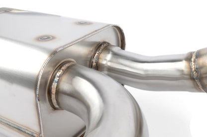 Dinan Valved Axle-Back Exhaust - 2021-2025 BMW M3/M4 Stainless Steel - Polished Tips - G80/G82/G83
