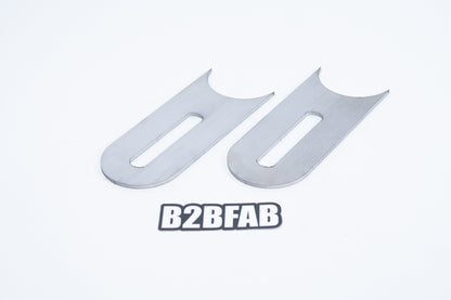 B2BFAB Weld On Dual Exhaust Spacing Tabs