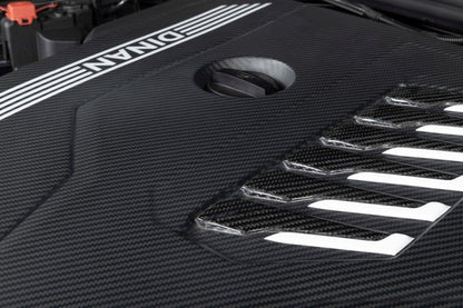 Dinan Matte Carbon Fiber Engine Cover - 2020-2025 BMW B58D Matte Carbon Fiber - G01/G02/G20/G22/G23/G26/G29/G42