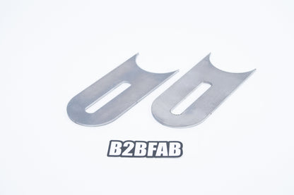 B2BFAB Weld On Dual Exhaust Spacing Tabs