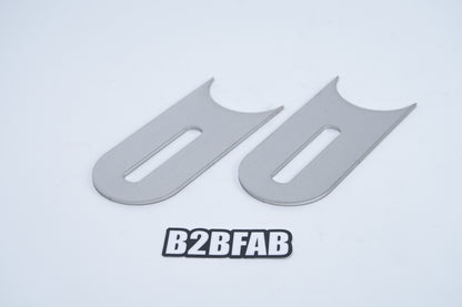 B2BFAB Weld On Dual Exhaust Spacing Tabs