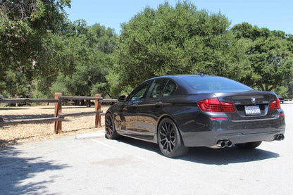 Dinan Free Flow Axle-Back Exhaust - 2011-2016 BMW 550i Stainless Steel - Polished Tips - F10