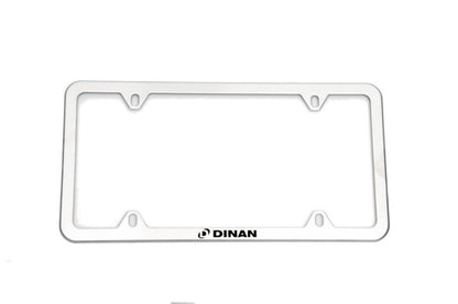 Dinan Slimline License Plate Frame Stainless Steel - Brushed Finish