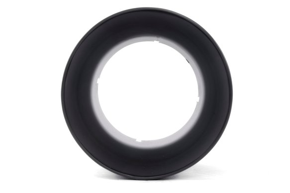 Dinan Double-Walled 4.5" Clamp-On Exhaust Tip (Black Ceramic) Black - 4.5" Outlet, 3" Inlet